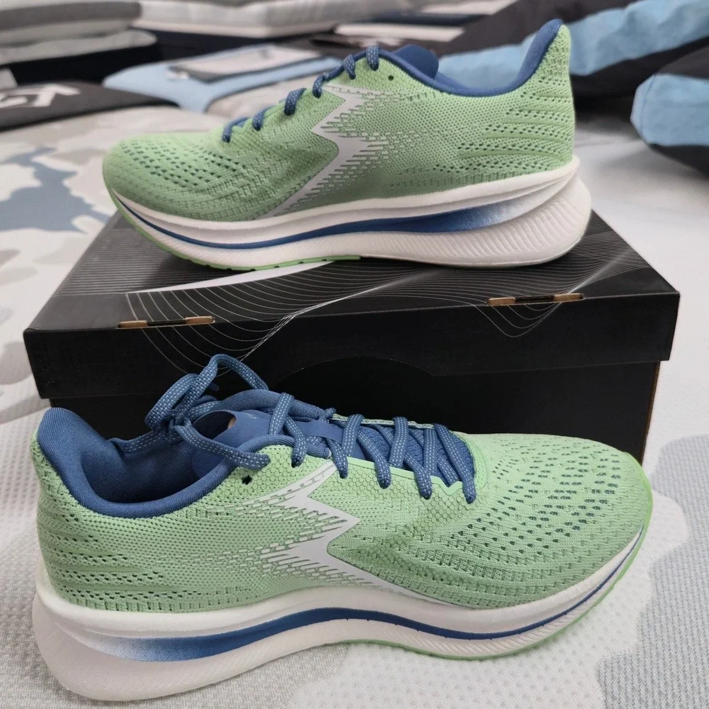 361 Degrees Centauri Womens Running Shoes Green Figs Y2341-7400 Size 9.5 New